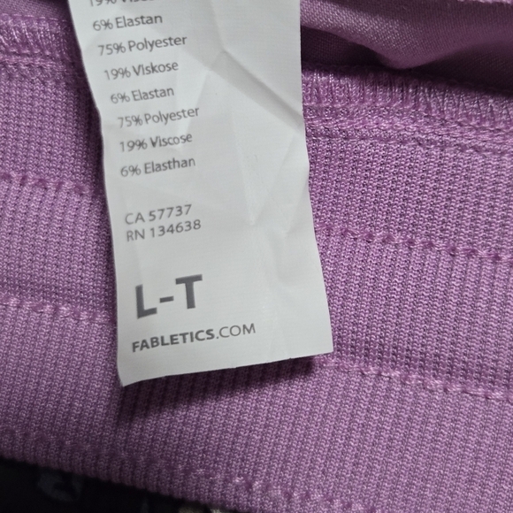 Fabletics Mens All Shift 5 Pocket Scrubs Jogger Pants Moonlight Mauve Large Tall - Picture 11 of 13